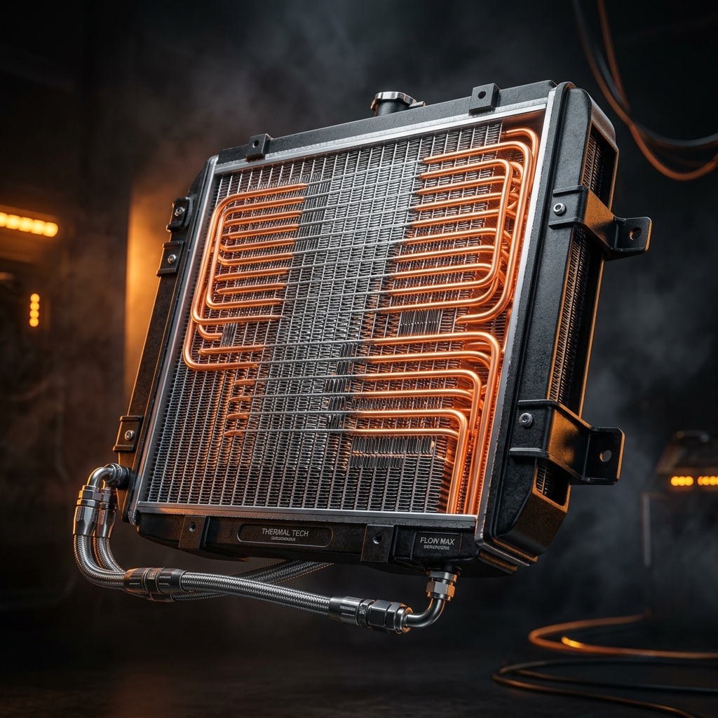 Commercial automotive radiator