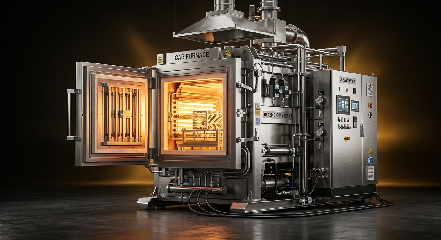 Seco Warwick brazing furnace